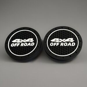 Car Cup Holder Coasters 2pcs Non Slip 2.75in Sequoia Tacoma 4x4‎ Off Road New